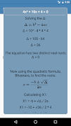 برنامه‌نما Calculando عکس از صفحه