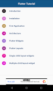 Flutter Tutorial স্ক্রিনশট 1