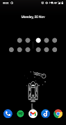 10-bit Clock Widget syot layar 2