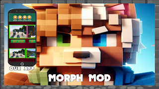 برنامه‌نما Morph Mod for Minecraft PE عکس از صفحه