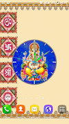 Ganesh Clock LiveWallpaper captura de pantalla 2