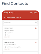 برنامه‌نما Logistics Cluster عکس از صفحه