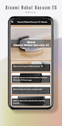 Xiaomi Robot Vacuum E5 Advice Affiche