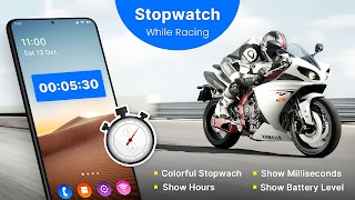 Multi Floating Clock, Timer imagem de tela 2