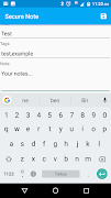 Secure Note screenshot 1