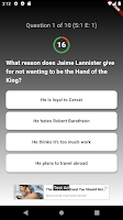 Game of Thrones Trivia Quiz syot layar 2