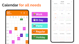 Simple Calendar ภาพหน้าจอ 7