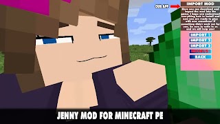 Jenny Mod for Minecraft PE скриншот 6