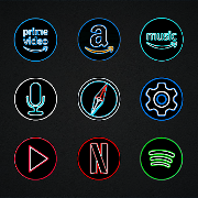 Pixly Dark - Icon Pack 截圖 4
