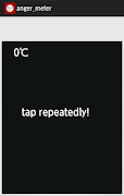 Anger meter Cartaz