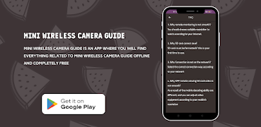 Mini Wireless Camera Guide capture d'écran 3