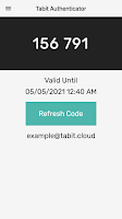 Tabit Authenticator スクリーンショット 3