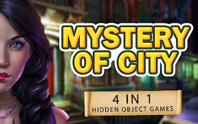 Mystery Of City : 4 in 1 Hidden Objects Game screenshot 5