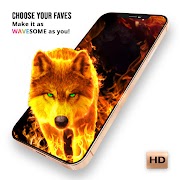 Wave Live Wallpapers Maker 3D 스크린샷 2