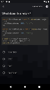 Javascript Quiz poster