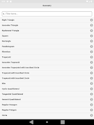 برنامه‌نما All Geometry Formula عکس از صفحه