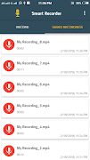 Smart Recorder – High-quality voice recorder স্ক্রিনশট 2