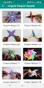 Weapons Paper Origami Easy โปสเตอร์
