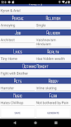 Character Generator & Designer スクリーンショット 4