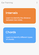 2 Schermata EarTraining - Interval & Chord