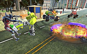Robot Transform Army Tank War captura de pantalla 2
