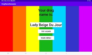 Drag Queen Name Generator poster
