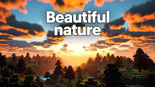 Sky Texture Pack Minecraft ảnh chụp màn hình 3