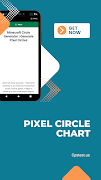 Pixel Circle Chart โปสเตอร์