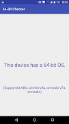 64Bit Checker captura de pantalla 1