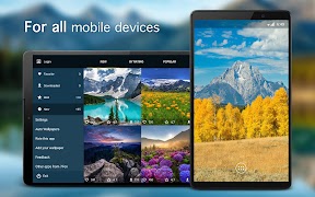 برنامه‌نما Mountain Wallpapers PRO عکس از صفحه