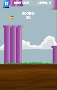 Jumpy Bird - Jump Through Pipe screenshot 7