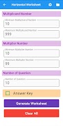 Math Long Multiplication captura de pantalla 2