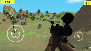 Hippopotamus Shooting Game 3D स्क्रीनशॉट 3