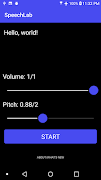 SpeechLab - A simple text-to-speech app 截圖 1