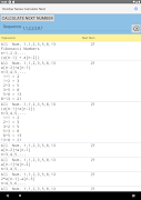 Number Series Calculator Next capture d'écran 1