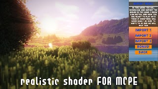 Realistic Shader Mod Minecraft ảnh chụp màn hình 3