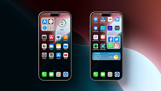 iOS 18 DARK | MAGIC UI THEME plakat