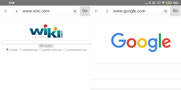 برنامه‌نما BrowserX2: 2 Browsers at Once عکس از صفحه