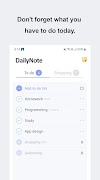 DailyNote - Checklist, Notepad gönderen