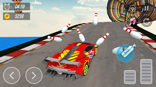 2 Schermata Superhero Car: Mega Ramp Games