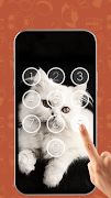 Kitty Cat Passcode Lock Screen screenshot 7