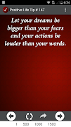 1 Schermata Positive Life Tips