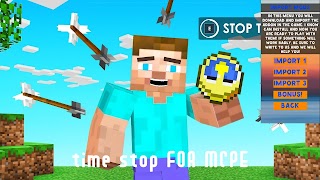 Time Stop Mod for Minecraft PE 海報
