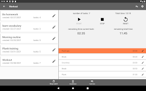 Task Timer capture d'écran 7