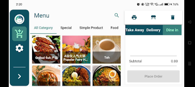 Optimy Sub Pos - Waiter App تصوير الشاشة 2