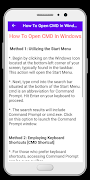 CMD Command List Guide imagem de tela 4