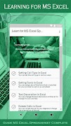 Learn for Microsoft Excel Spre captura de pantalla 2