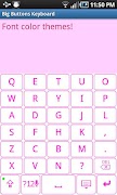 برنامه‌نما Big Buttons Keyboard Deluxe عکس از صفحه
