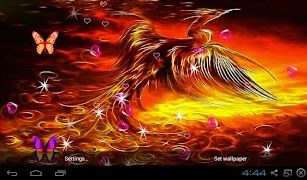 Phoenix Live Wallpaper screenshot 4