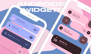 Android 13 Material You KWGT screenshot 1